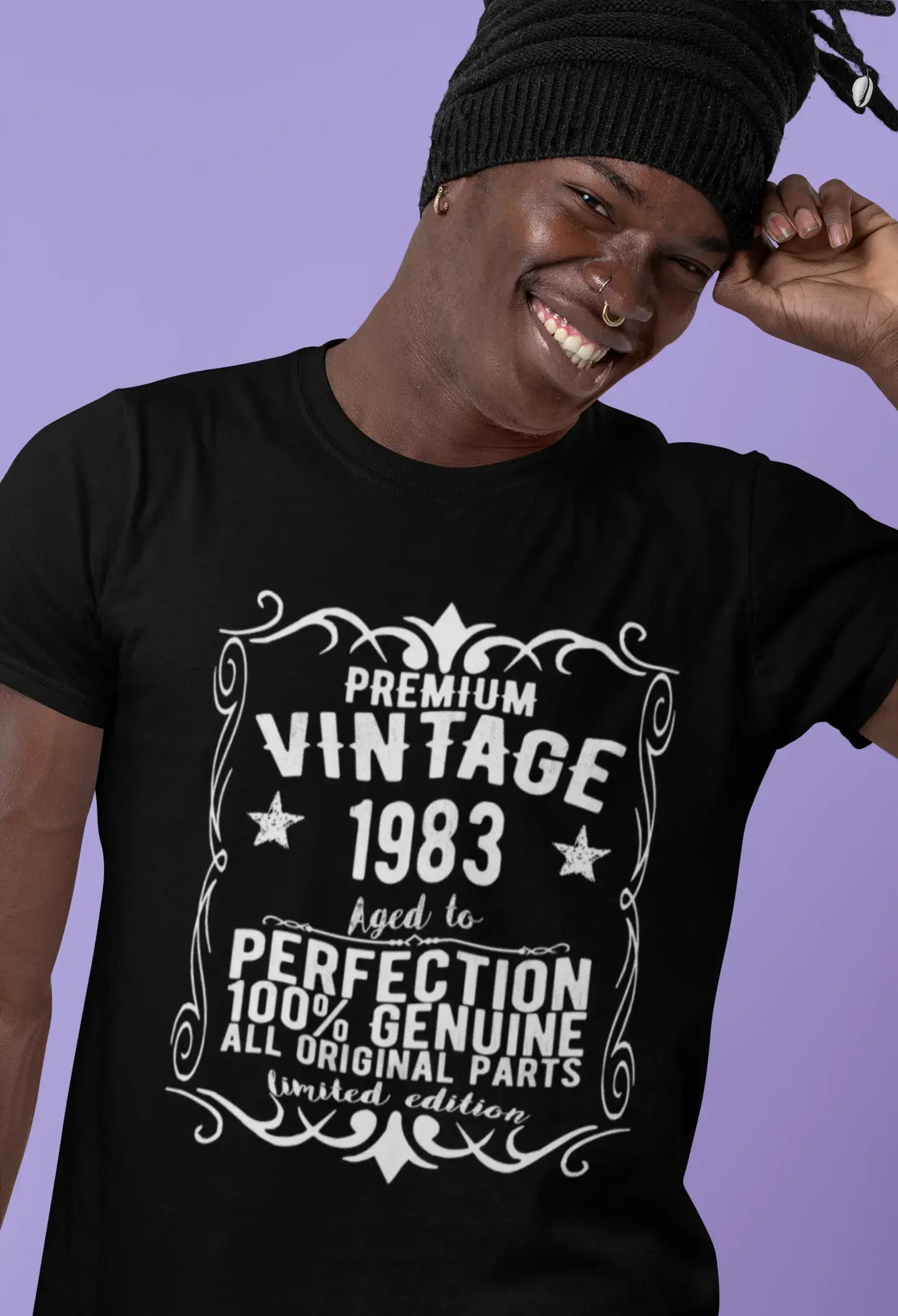 Homme Tee Vintage T Shirt Premium Vintage Year 1983