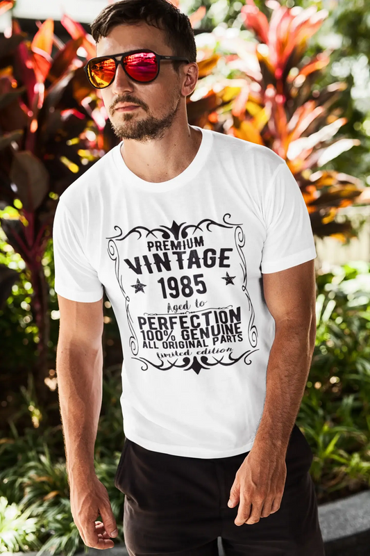 Premium Vintage Year 1985 Vintage Tshirt t Shirt Anniversaire Cadeau t Shirt