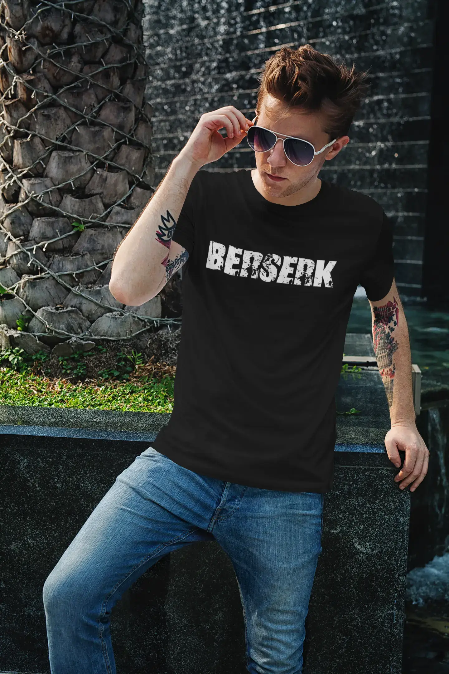 Homme T Shirt Graphique Imprimé Vintage Tee Berserk