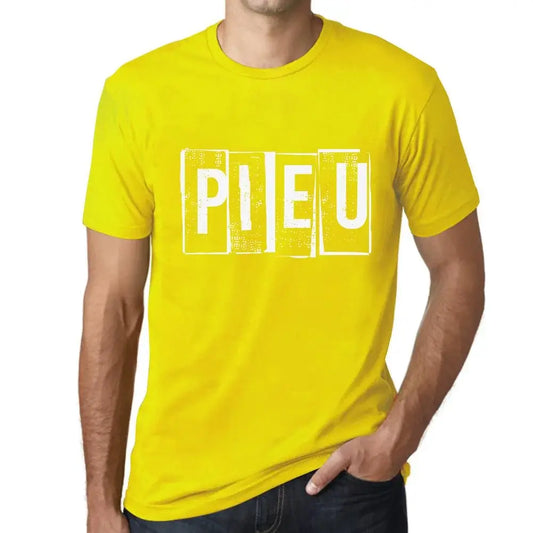 Men's Graphic T-Shirt Pieu Eco-Friendly Limited Edition Short Sleeve Tee-Shirt Vintage Birthday Gift Novelty