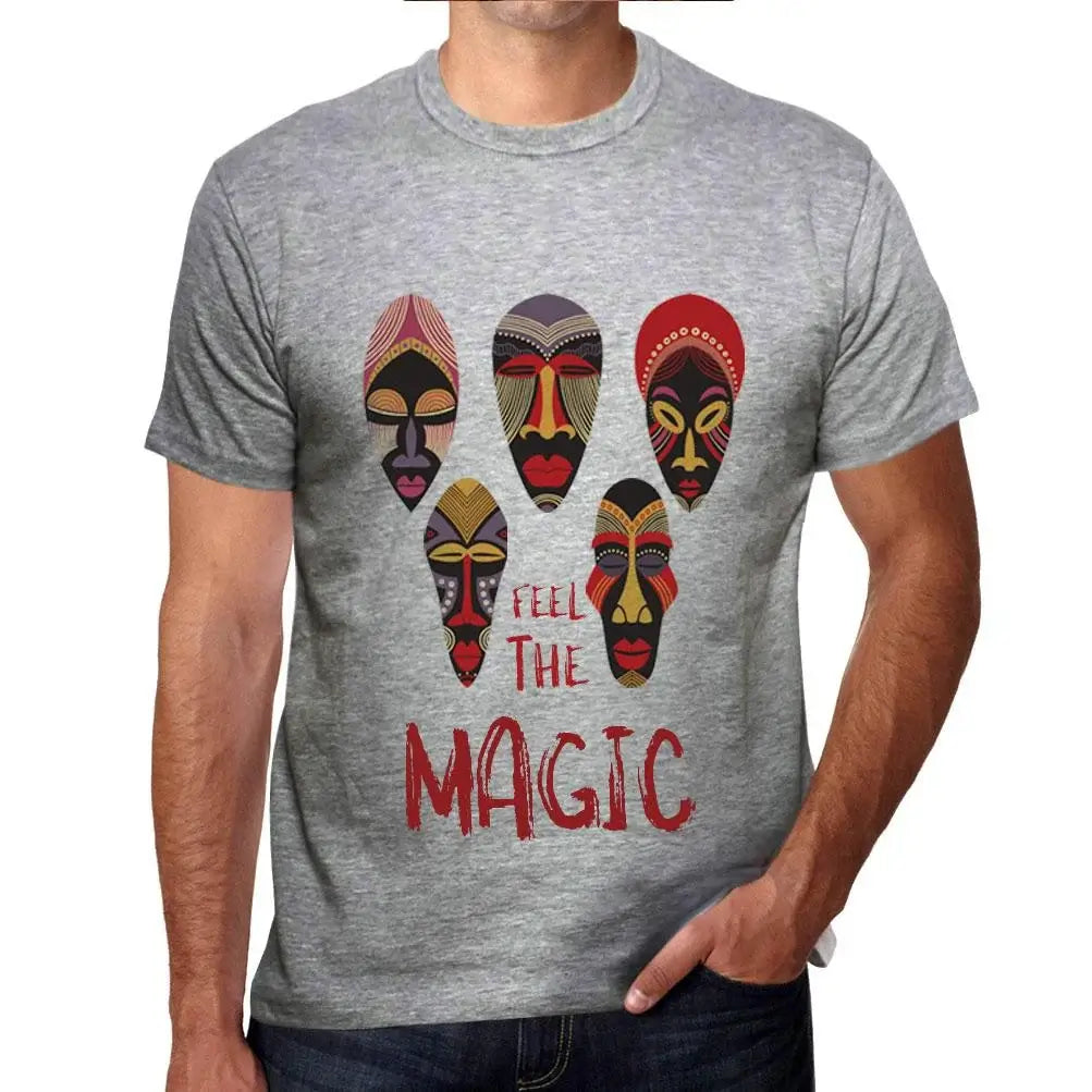 Men's Graphic T-Shirt Native Feel The Magic Eco-Friendly Limited Edition Short Sleeve Tee-Shirt Vintage Birthday Gift Novelty