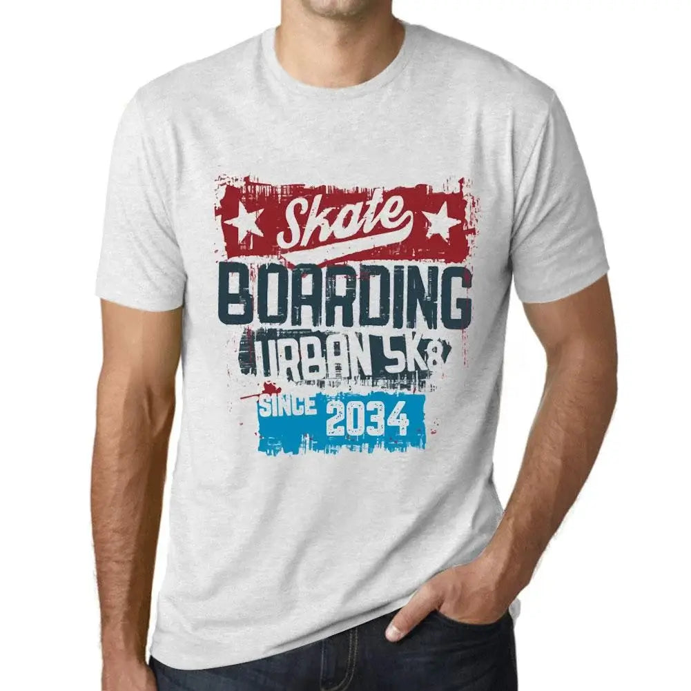 Men's Graphic T-Shirt Urban Skateboard Since 2034