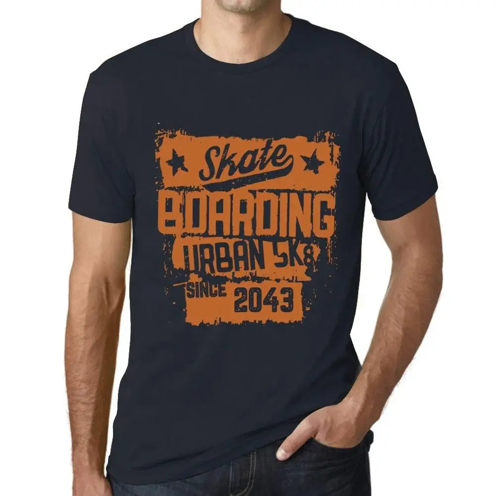 Men's Graphic T-Shirt Urban Skateboard Since 2043