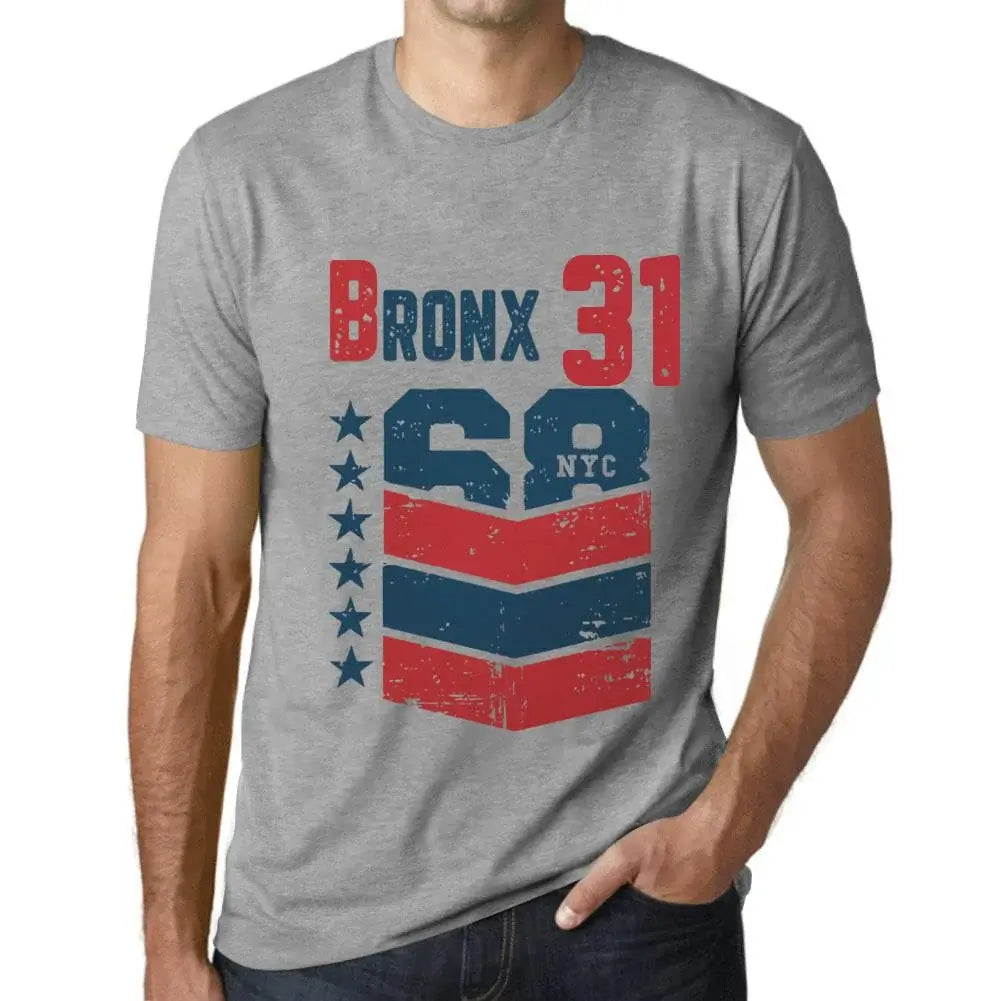 Men's Graphic T-Shirt Bronx 31 31st Birthday Anniversary 31 Year Old Gift 1993 Vintage Eco-Friendly Short Sleeve Novelty Tee