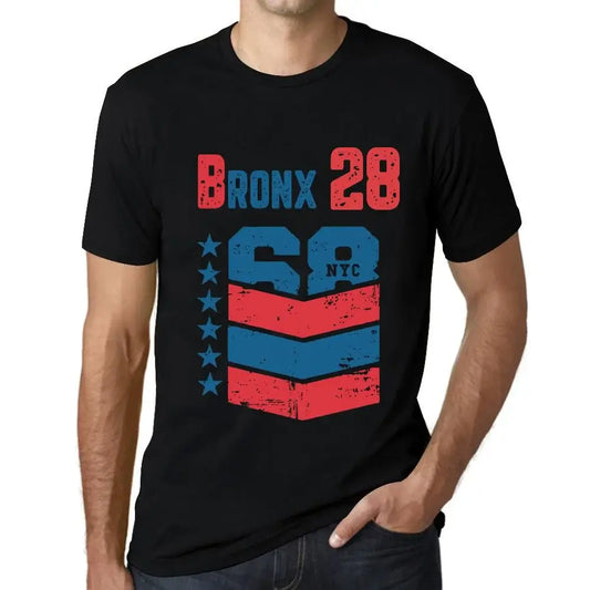 Men's Graphic T-Shirt Bronx 28 28th Birthday Anniversary 28 Year Old Gift 1996 Vintage Eco-Friendly Short Sleeve Novelty Tee