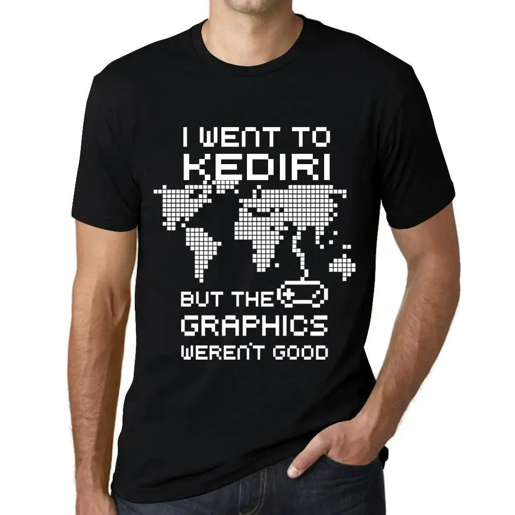 Men's Graphic T-Shirt I Went To Kediri But The Graphics Weren’t Good Eco-Friendly Limited Edition Short Sleeve Tee-Shirt Vintage Birthday Gift Novelty