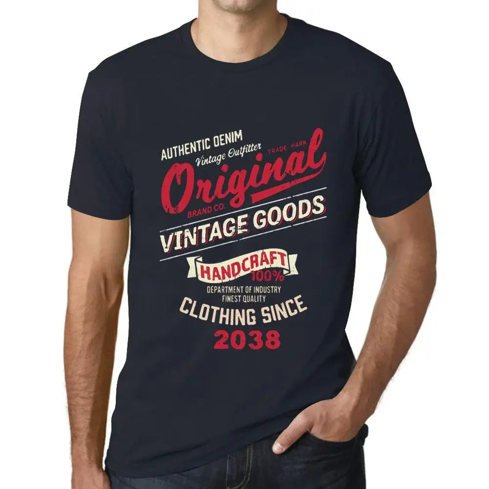 Men's Graphic T-Shirt Original Vintage Clothing Since 2038