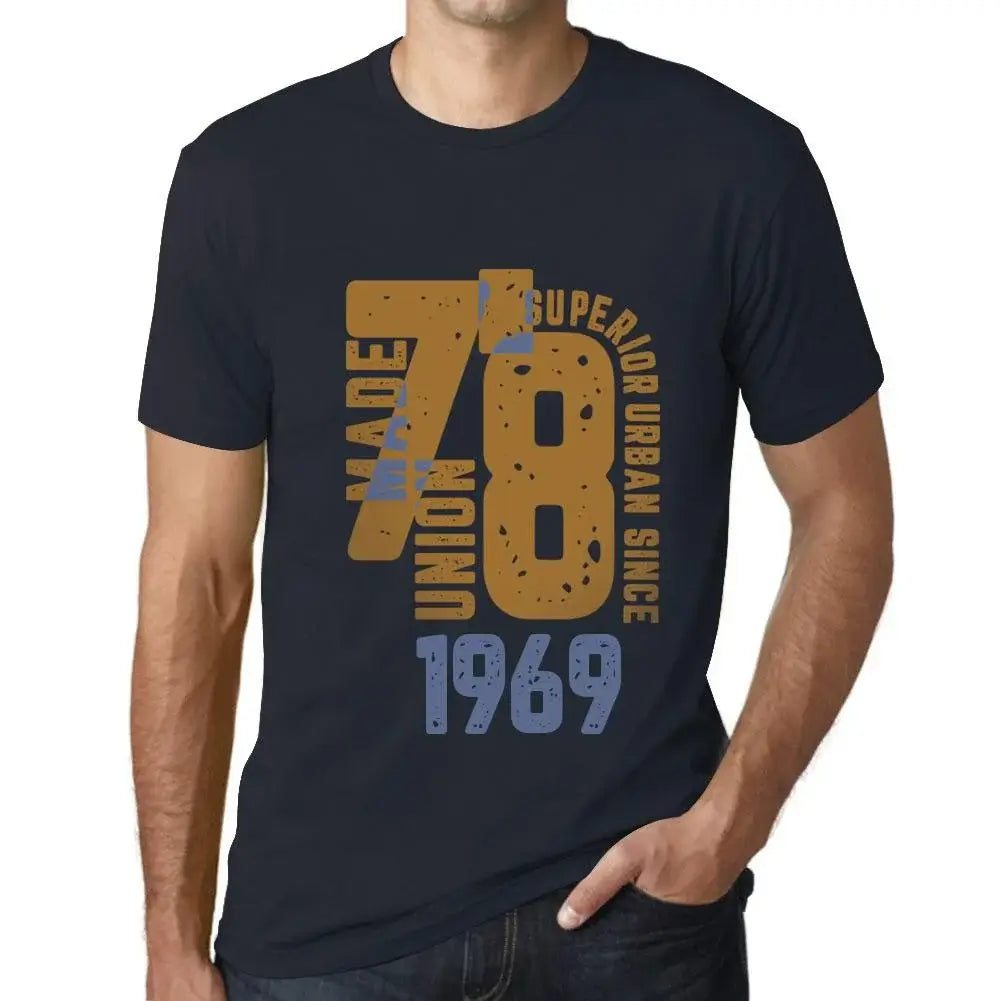 Men's Graphic T-Shirt Superior Urban Style Since 1969 55th Birthday Anniversary 55 Year Old Gift 1969 Vintage Eco-Friendly Short Sleeve Novelty Tee