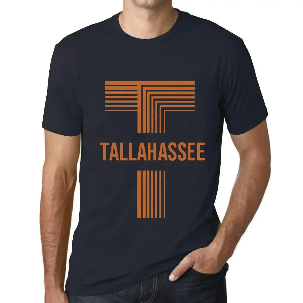 Men's Graphic T-Shirt Tallahassee Eco-Friendly Limited Edition Short Sleeve Tee-Shirt Vintage Birthday Gift Novelty