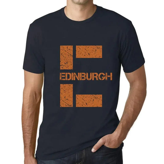 Men's Graphic T-Shirt Edinburgh Eco-Friendly Limited Edition Short Sleeve Tee-Shirt Vintage Birthday Gift Novelty