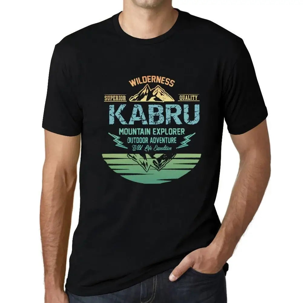 Men's Graphic T-Shirt Outdoor Adventure, Wilderness, Mountain Explorer Kabru Eco-Friendly Limited Edition Short Sleeve Tee-Shirt Vintage Birthday Gift Novelty