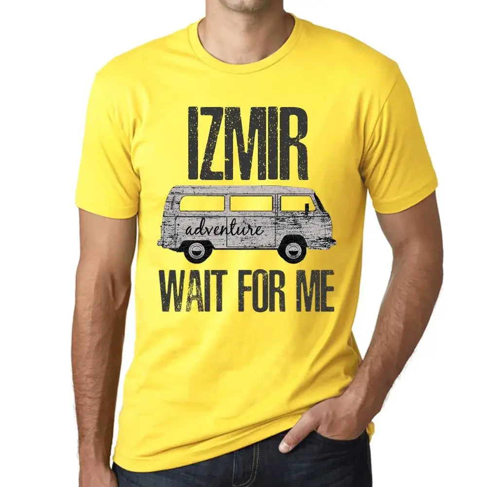 Men's Graphic T-Shirt Adventure Wait For Me In Izmir Eco-Friendly Limited Edition Short Sleeve Tee-Shirt Vintage Birthday Gift Novelty