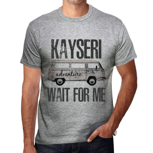 Men's Graphic T-Shirt Adventure Wait For Me In Kayseri Eco-Friendly Limited Edition Short Sleeve Tee-Shirt Vintage Birthday Gift Novelty