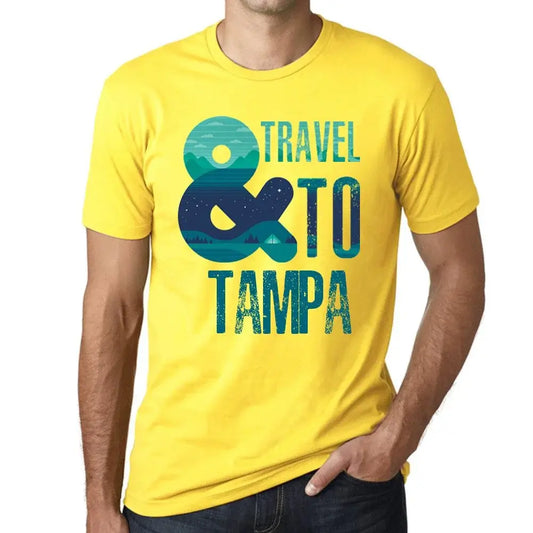 Men's Graphic T-Shirt And Travel To Tampa Eco-Friendly Limited Edition Short Sleeve Tee-Shirt Vintage Birthday Gift Novelty