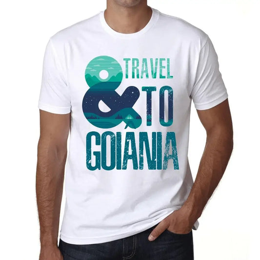 Men's Graphic T-Shirt And Travel To Goiânia Eco-Friendly Limited Edition Short Sleeve Tee-Shirt Vintage Birthday Gift Novelty