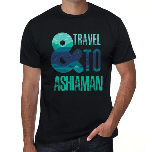 Men's Graphic T-Shirt And Travel To Ashiaman Eco-Friendly Limited Edition Short Sleeve Tee-Shirt Vintage Birthday Gift Novelty
