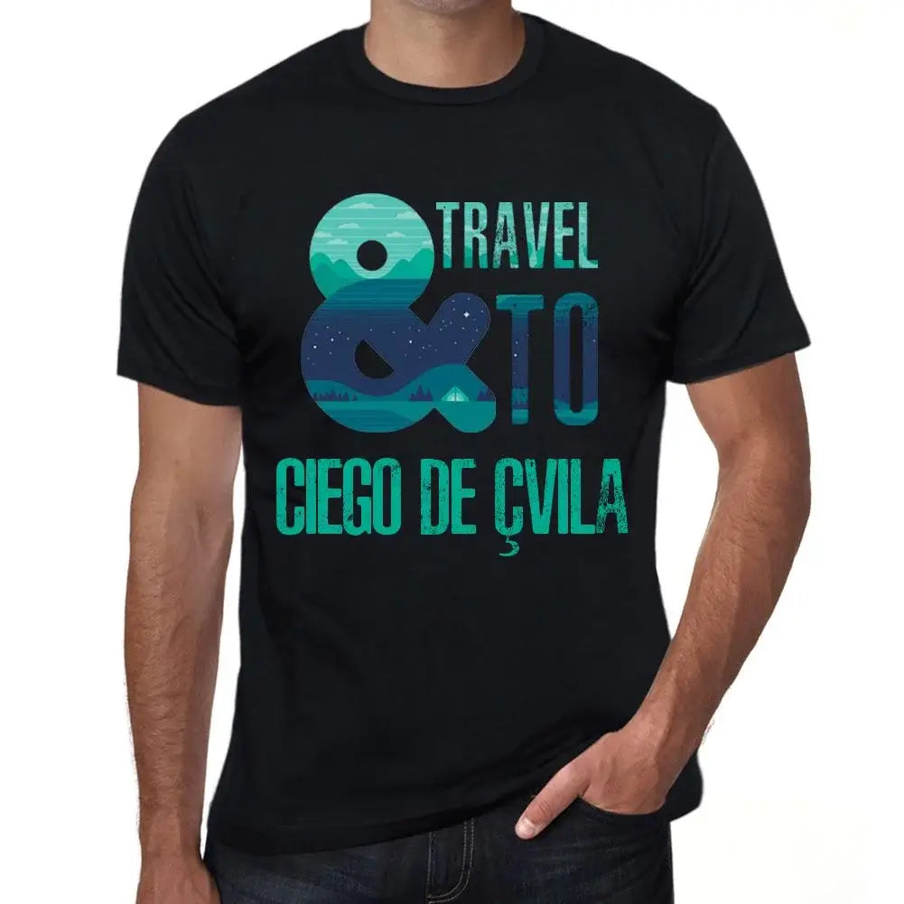 Men's Graphic T-Shirt And Travel To Ciego De Ávila Eco-Friendly Limited Edition Short Sleeve Tee-Shirt Vintage Birthday Gift Novelty