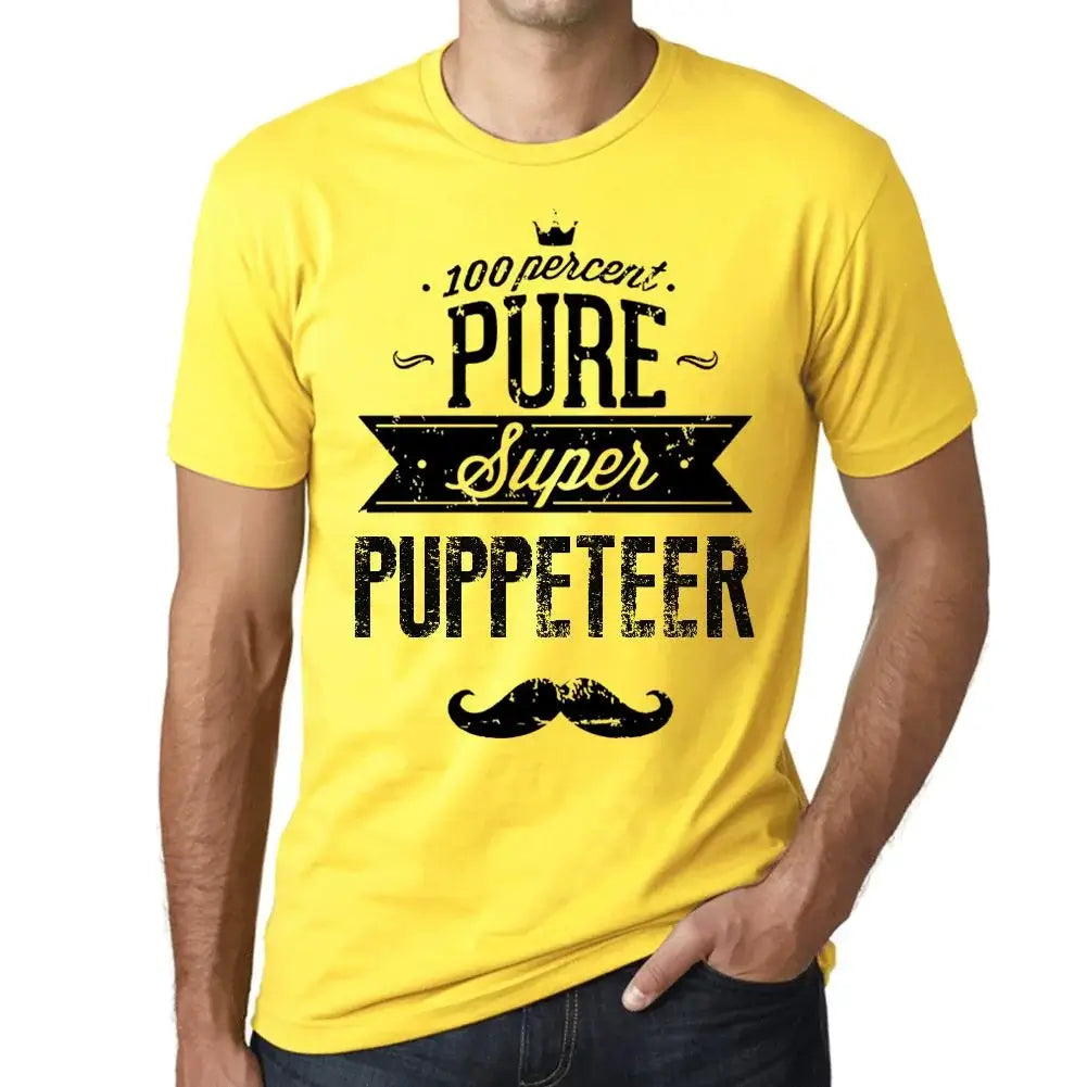 Men's Graphic T-Shirt 100% Pure Super Pupper Eco-Friendly Limited Edition Short Sleeve Tee-Shirt Vintage Birthday Gift Novelty