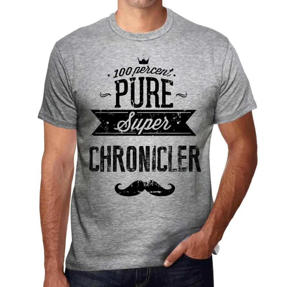 Men's Graphic T-Shirt 100% Pure Super Chronicler Eco-Friendly Limited Edition Short Sleeve Tee-Shirt Vintage Birthday Gift Novelty