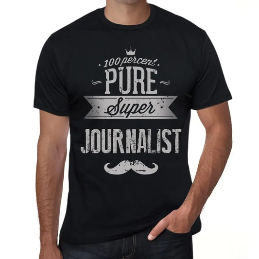 Men's Graphic T-Shirt 100% Pure Super Journalist Eco-Friendly Limited Edition Short Sleeve Tee-Shirt Vintage Birthday Gift Novelty