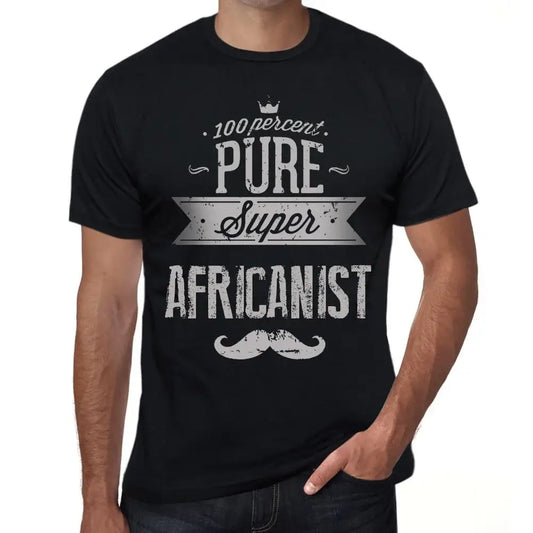 Men's Graphic T-Shirt 100% Pure Super Africanist Eco-Friendly Limited Edition Short Sleeve Tee-Shirt Vintage Birthday Gift Novelty