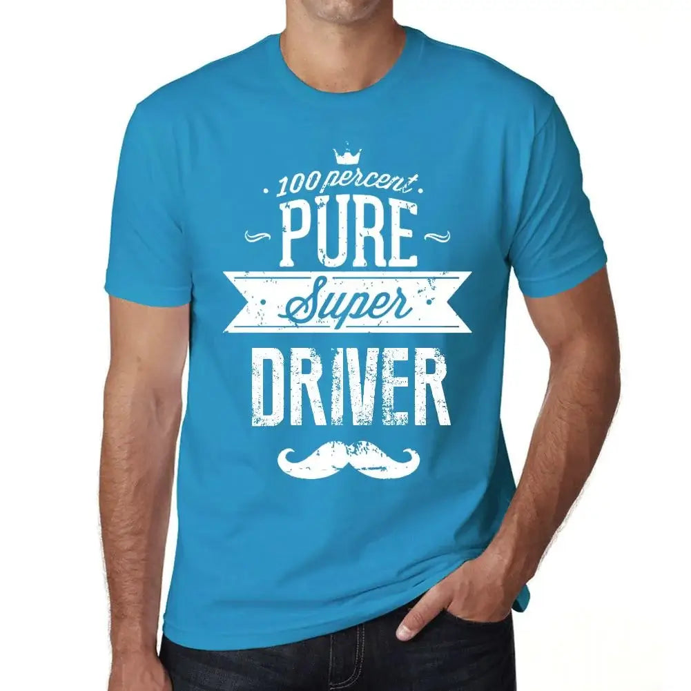 Men's Graphic T-Shirt 100% Pure Super Driver Eco-Friendly Limited Edition Short Sleeve Tee-Shirt Vintage Birthday Gift Novelty