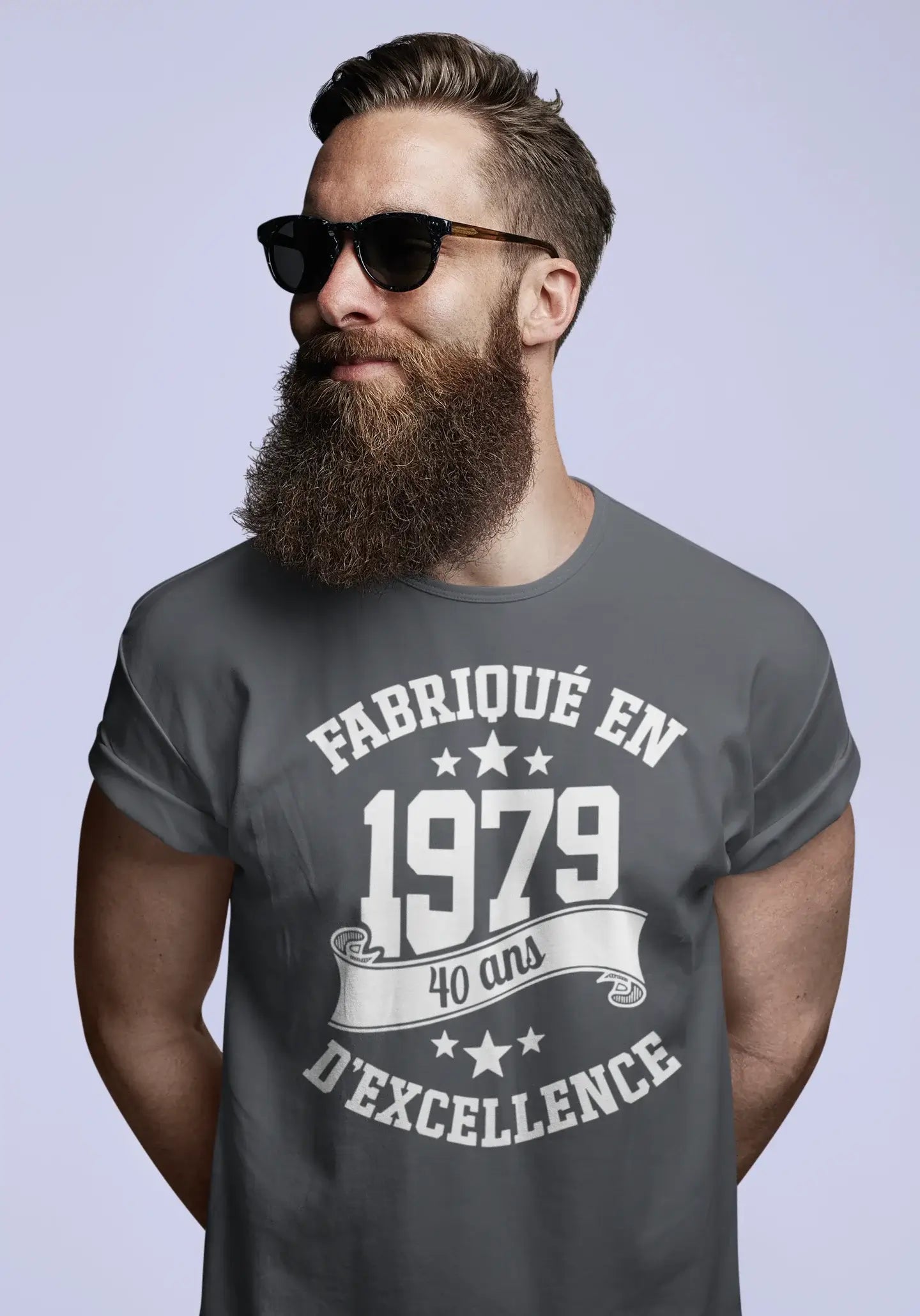 ULTRABASIC - Fabriqué en 1979, 40 Ans d'être Génial Unisex T-Shirt Army