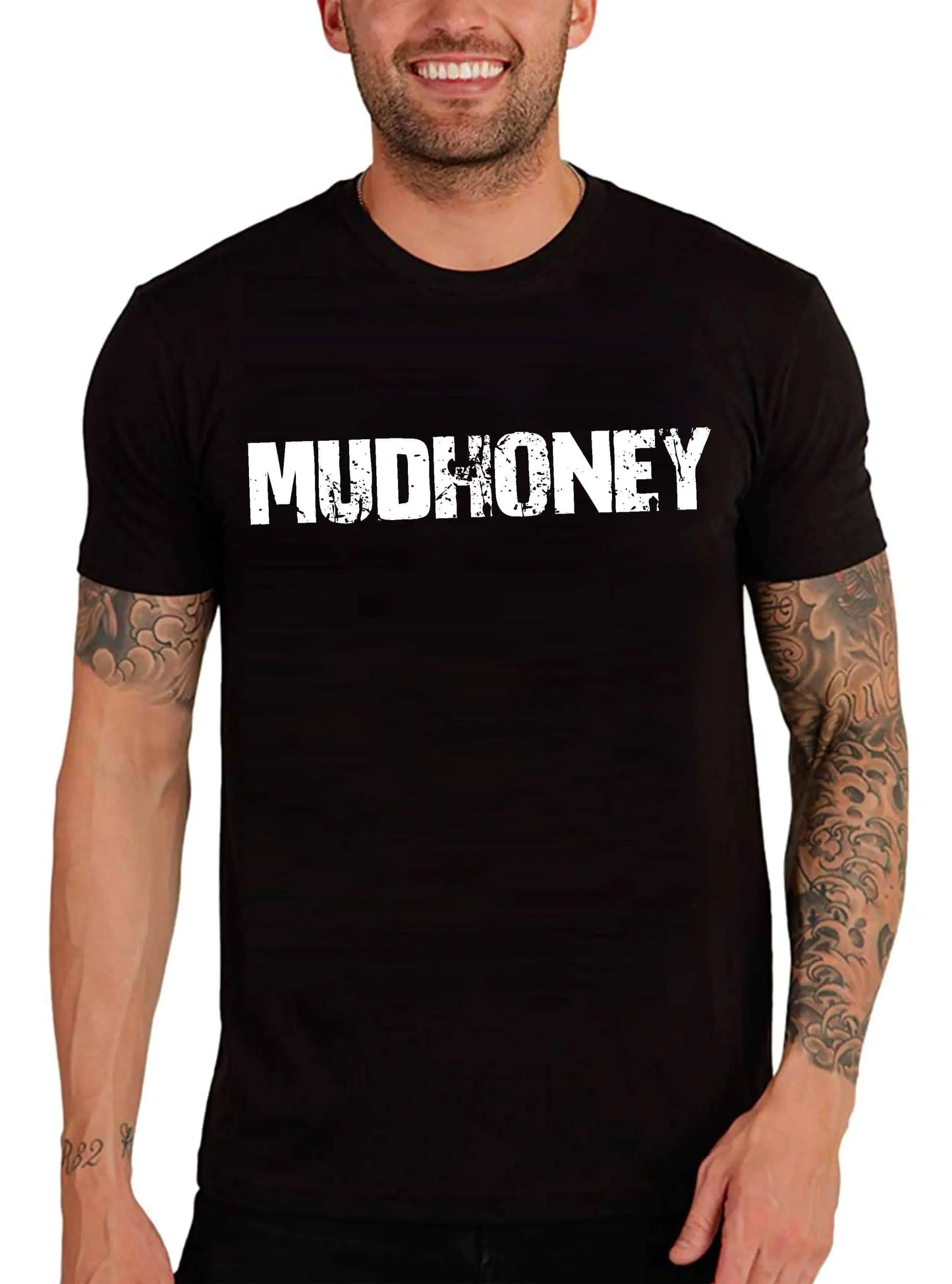 Men's Graphic T-Shirt Mudhoney Eco-Friendly Limited Edition Short Sleeve Tee-Shirt Vintage Birthday Gift Novelty