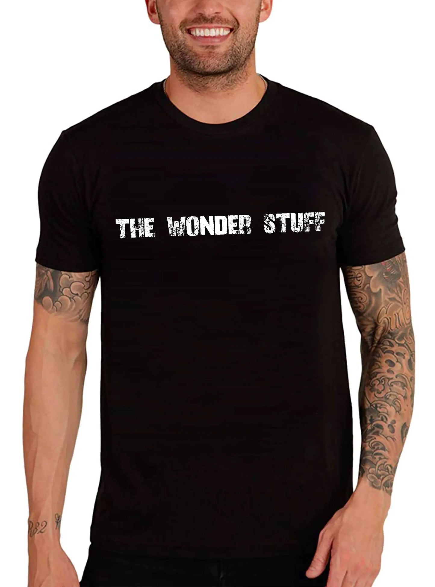 Men's Graphic T-Shirt The Wonder Stuff Eco-Friendly Limited Edition Short Sleeve Tee-Shirt Vintage Birthday Gift Novelty
