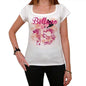 19, Belluno, Women's Short Sleeve Round Neck T-shirt 00008 - ultrabasic-com