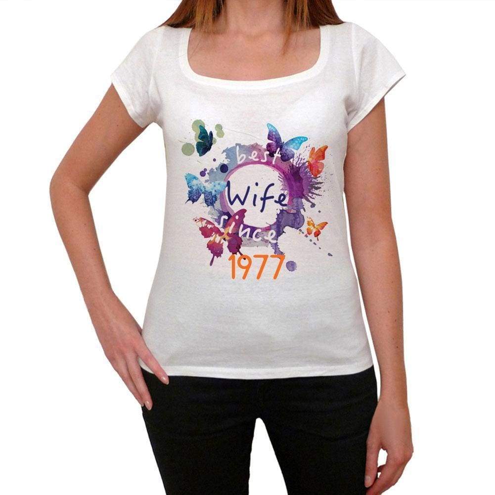 1977, Women's Short Sleeve Round Neck T-shirt 00142 - ultrabasic-com