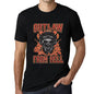 ULTRABASIC Graphic Men's T-Shirt - Outlaw from Hell - Fire Skull Shirt for Men skulls ahirt clothes style tee shirts black printed tshirt womens hoodies badass funny gym punisher texas novelty vintage unique ghost humor gift saying quote halloween thanksgiving brutal death metal goonies love christian camisetas valentine death