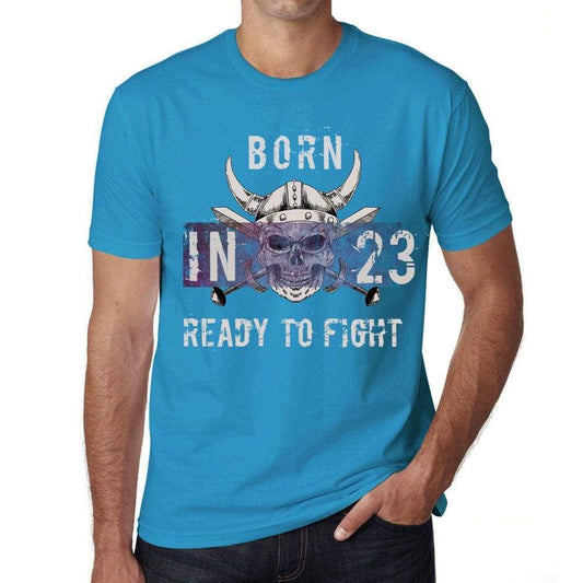 23 Ready To Fight Mens T-Shirt Blue Birthday Gift 00390 - Blue / Xs - Casual