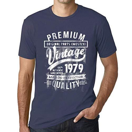 Ultrabasic - Homme T-Shirt Graphique 1979 Aged to Perfection Tee Shirt Cadeau d'anniversaire