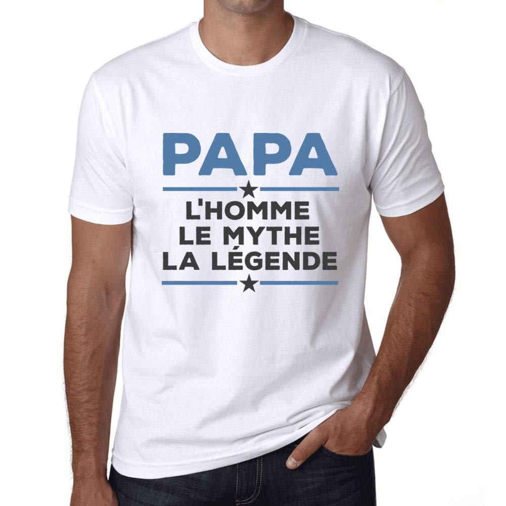 Ultrabasic Papa 1 l'homme Le Mythe La Légende T-Shirt Papa Tshirt Papa l'ours Shirt Le pépé