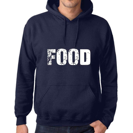 Ultrabasic Homme Femme Unisex Sweat à Capuche Hoodie Popular Words Food French Marine