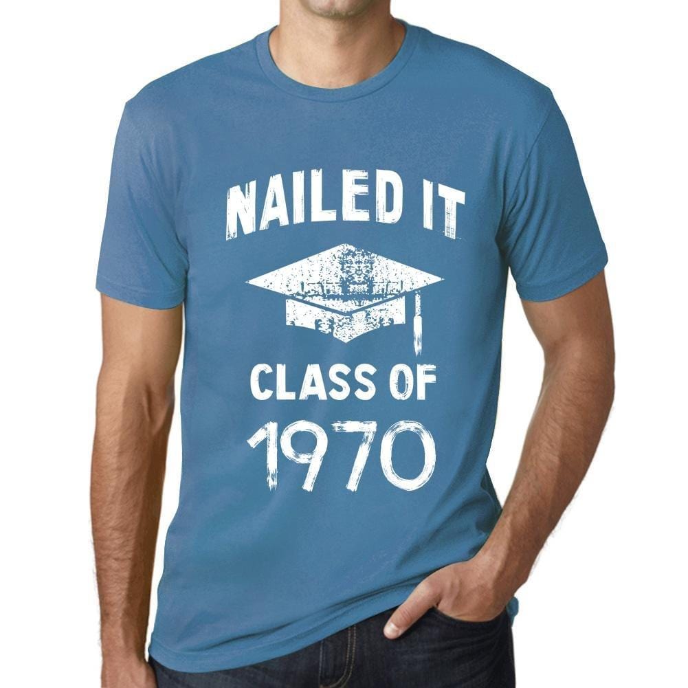 Homme T Shirt Graphique Imprimé Vintage Tee Nailed it Class of 1970