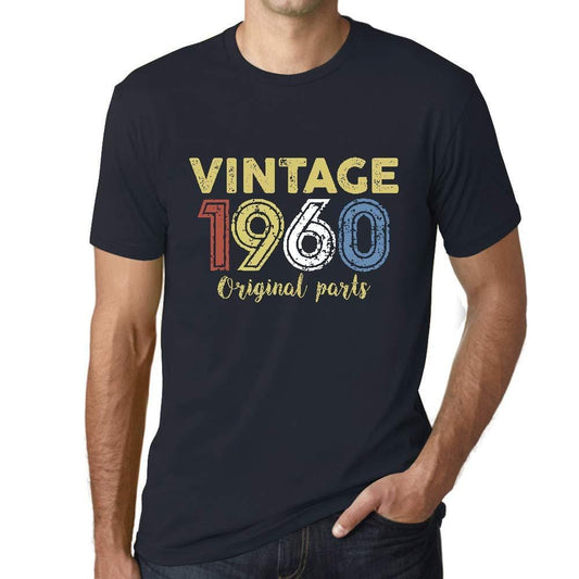 Ultrabasic - Homme Graphique Vintage 1960 T-Shirt Marine