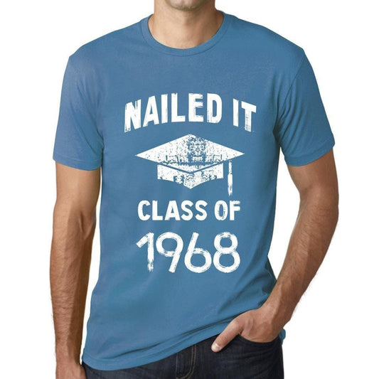 Homme T Shirt Graphique Imprimé Vintage Tee Nailed it Class of 1968