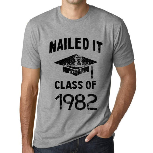 Homme T Shirt Graphique Imprimé Vintage Tee Nailed it Class of 1982