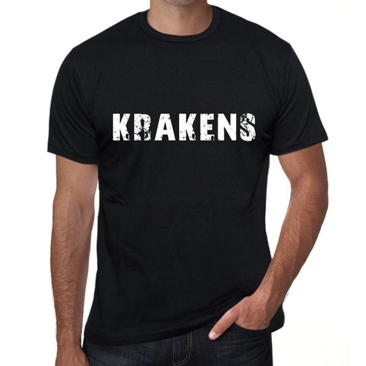 Homme T Shirt Graphique Imprimé Vintage Tee krakens