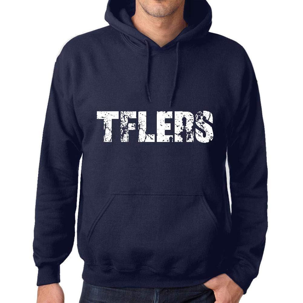 Ultrabasic Homme Femme Unisex Sweat à Capuche Hoodie Popular Words TFLERS French Marine