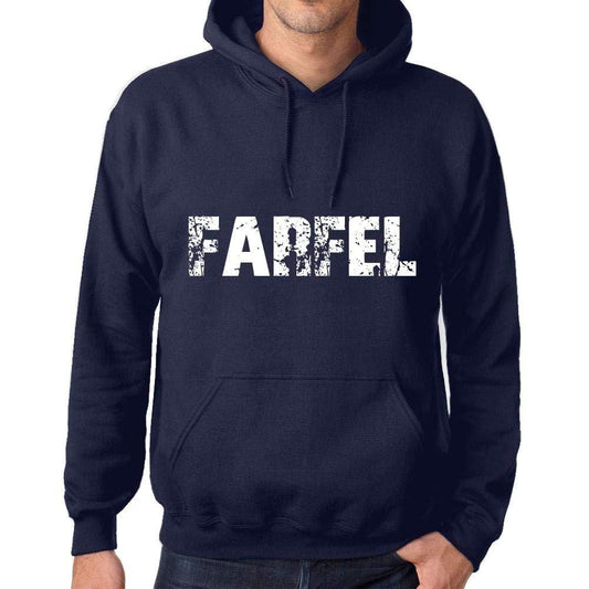 Ultrabasic Homme Femme Unisex Sweat à Capuche Hoodie Popular Words FARFEL French Marine