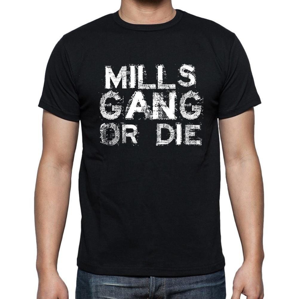 Mills Family Gang Tshirt, t Shirt Homme, t-Shirt avec Mot, t Shirt Cadeau