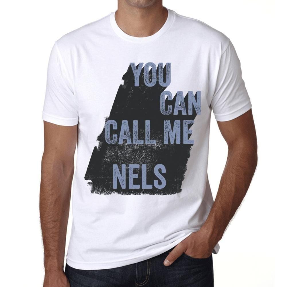 Homme Tee Vintage T Shirt nels, You Can Call Me nels