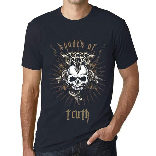 Ultrabasic - Homme T-Shirt Graphique Shades of Truth Marine