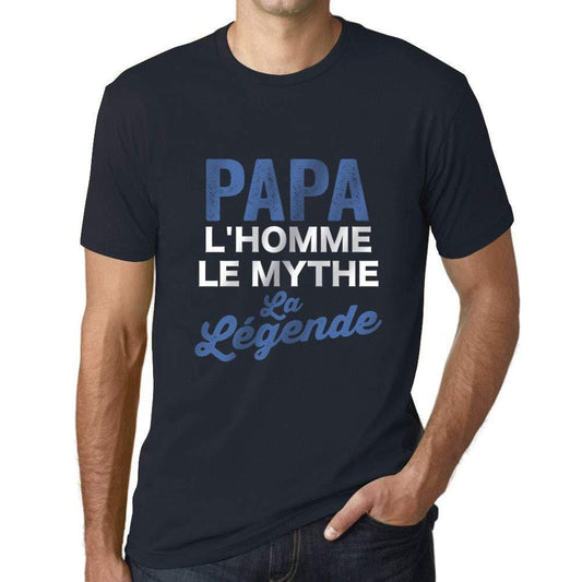 Ultrabasic Papa 4 l'homme Le Mythe La Légende T-Shirt Papa Tshirt Papa l'ours Shirt Le pépé