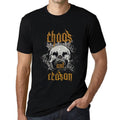 ULTRABASIC - Men's Graphic T-Shirt Chaos & Reason Deep Black