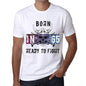 65 Ready To Fight Mens T-Shirt White Birthday Gift 00387 - White / Xs - Casual