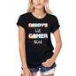 ULTRABASIC Women's Organic Gaming T-Shirt Daddy's Lil Gamer Girl - Video Games Funny Tee Shirt